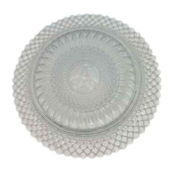 Vintage Avon Fostoria Glass Lead Crystal 92ond Anniversary Dess Plate 19… - Picture 2 of 4